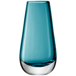 LSA International Flower Colour Bud Vase Peacock